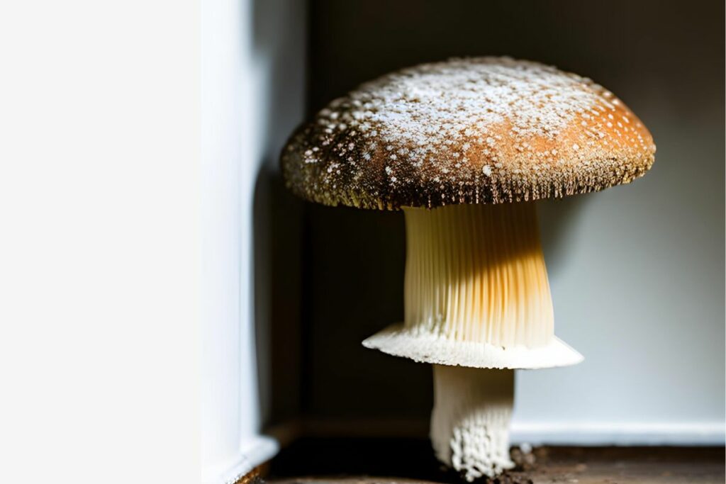 Mushroom Growing in bathroom